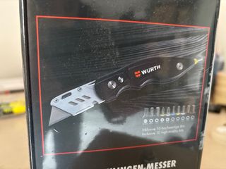 Coltello Wurth Trapezio con 10 inserti