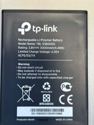 TP-Link M7650 4G+ LTE-Advanced Mobile Wi-Fi