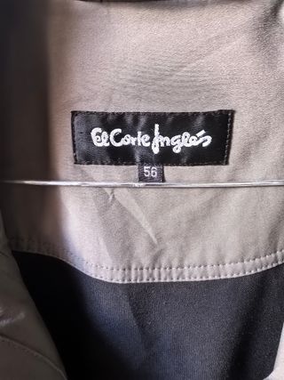 Cazadora Beige El Corte Inglés Talla XL