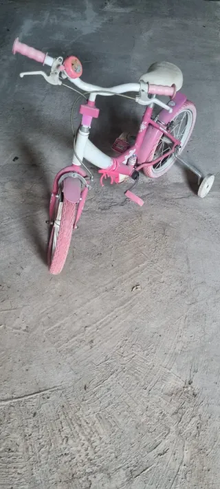 Bicicleta niña 4-7 años rosa
