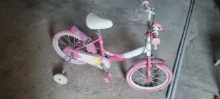 Bicicleta niña 4-7 años rosa