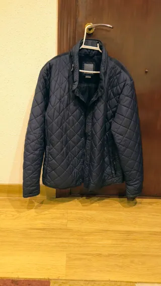 Abrigo acolchado Geox azul marino