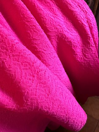Tessuto piquet fucsia