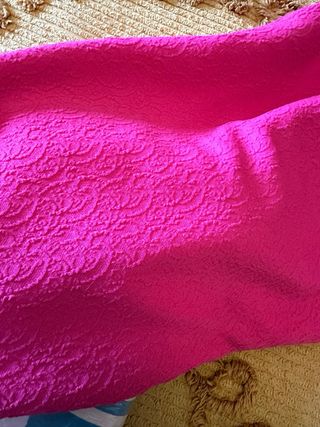 Tessuto piquet fucsia