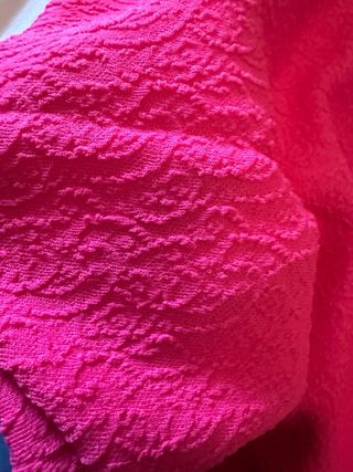 Tessuto piquet fucsia