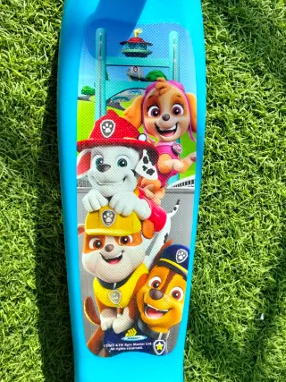 Patinete Patrulla Canina Azul