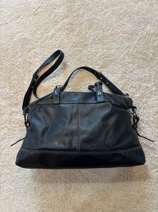 Borsa Coccinelle vera pelle nera