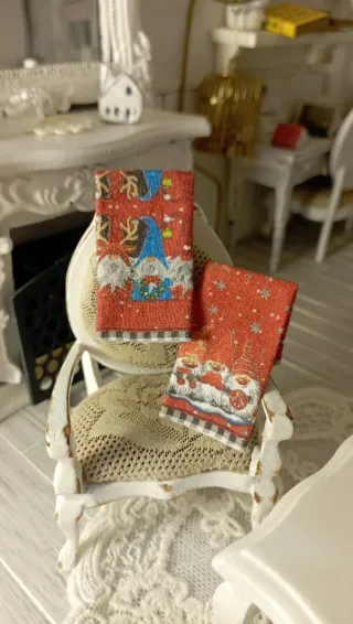 Strofinacci Natale Dollhouse 1:12