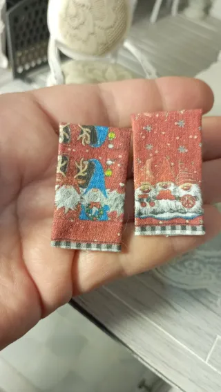 Strofinacci Natale Dollhouse 1:12