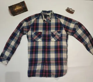 Camisa Zara cuadros hombre Talla L