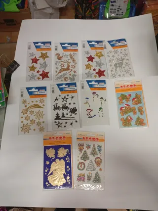 Pegatinas Navideñas Variadas