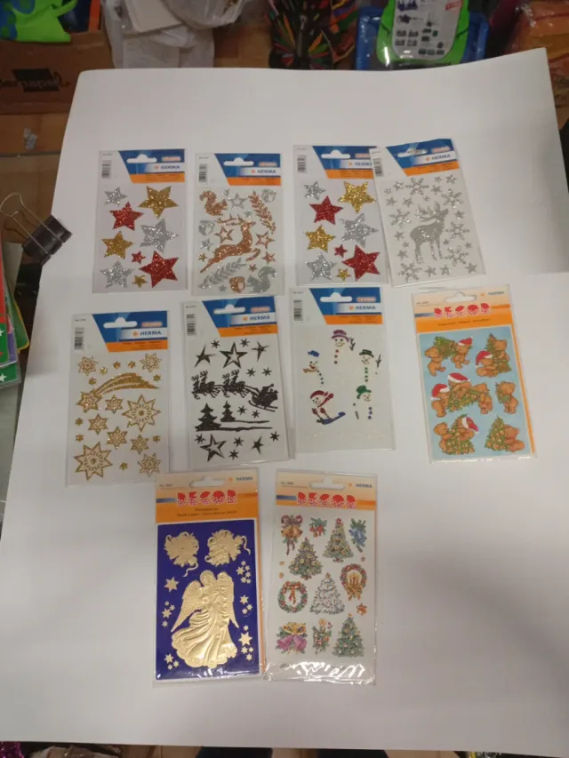 Adesivos Natalinos Variados