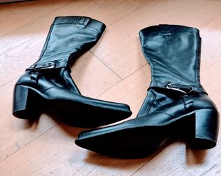 Stivali Nero Giardini Donna Pelle Tg 37