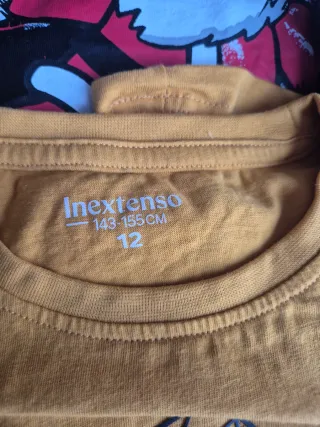 Lote 5 Camisetas Niño 10/11 años