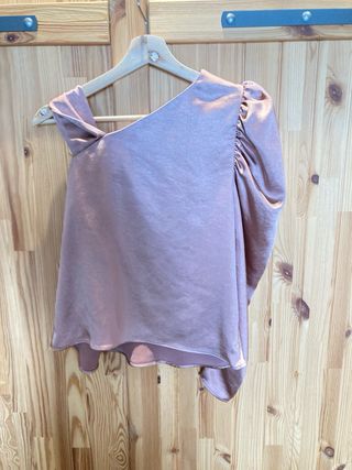 Top Rosa Satinado Tamara Falcó Pedro del Hierro