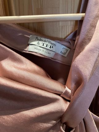 Top Rosa Satinado Tamara Falcó Pedro del Hierro