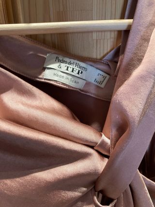 Top Rosa Satinado Tamara Falcó Pedro del Hierro