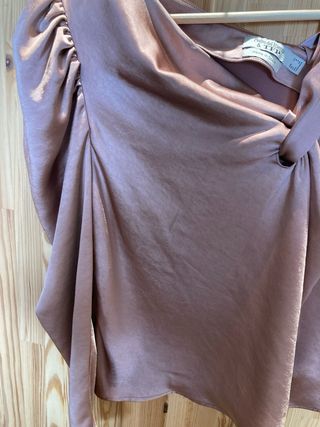 Top Rosa Satinado Tamara Falcó Pedro del Hierro