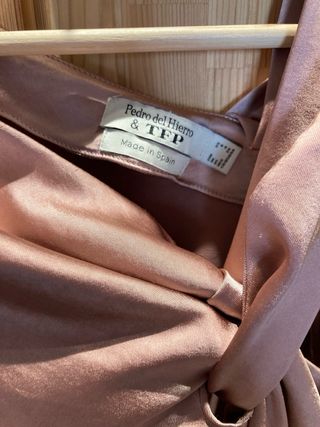 Top Rosa Satinado Tamara Falcó Pedro del Hierro