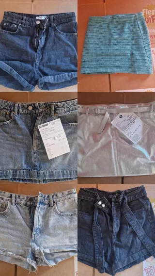 Pack 10 prendas: Pantalones y Faldas