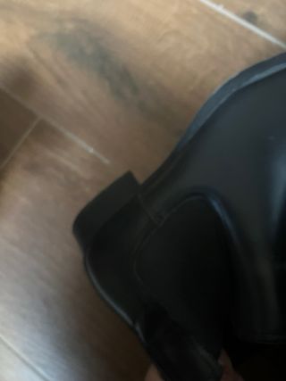 Stivaletti Zara Pelle Neri Tg 41