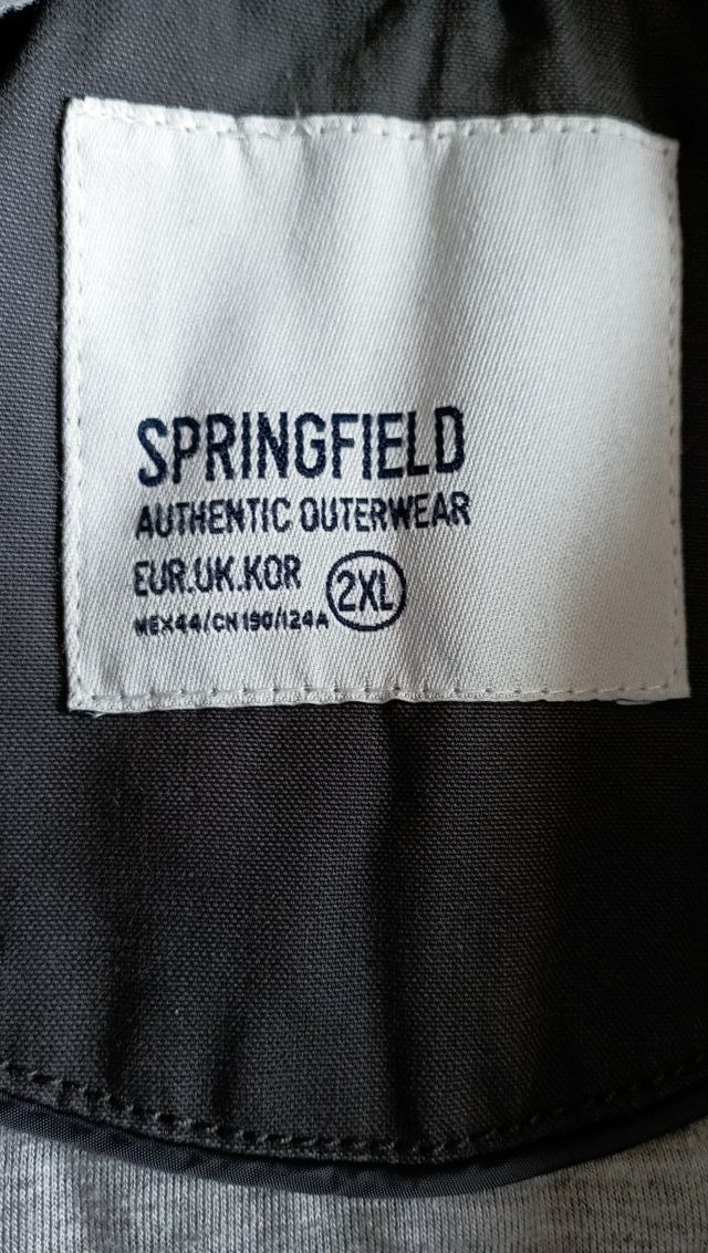 Cazadora Parka Forrada Hombre XXL