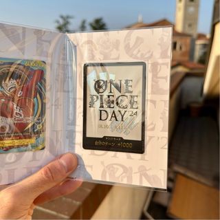 One Piece Day Folder Luffy + Don Sealed Cards