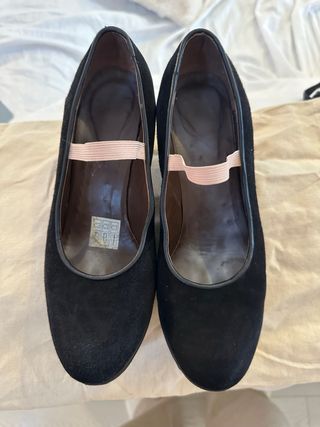Zapatos de Flamenco Negros Gallardo