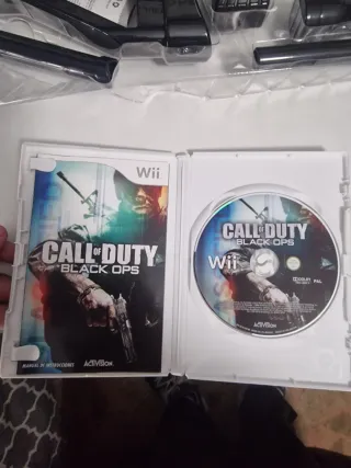 Wii Call of Duty Black Ops + Sniper Rifle