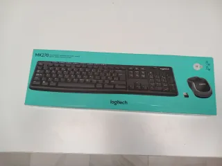 Combo Teclado y Ratón Inalámbrico Logitech MK270