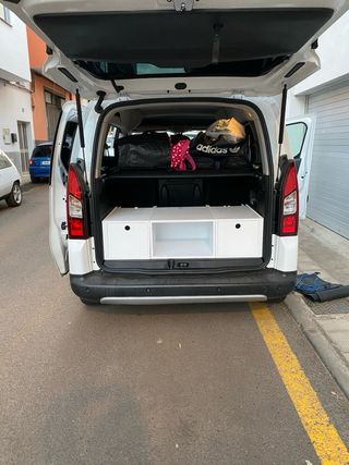 Mueble Camper + Colchón Citroen Berlingo Multispac