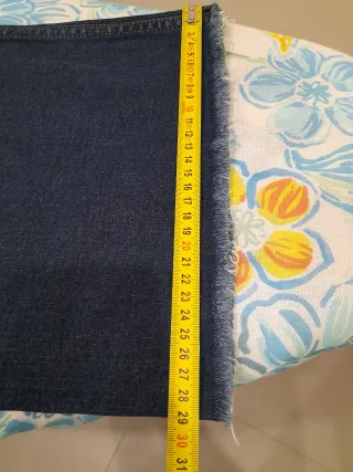 Jeans vita alta a zampa xl Zara