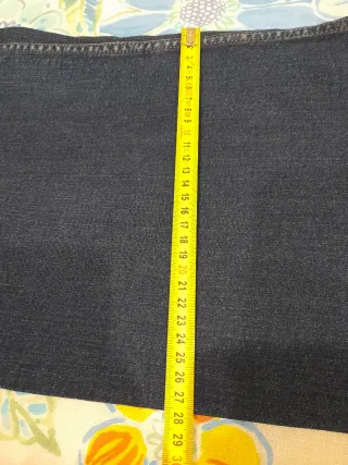 Jeans vita alta a zampa xl Zara