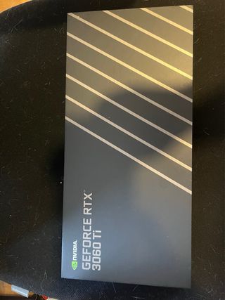 Caja NVIDIA GeForce RTX 3060 Ti ¡SOLO LA CAJA!