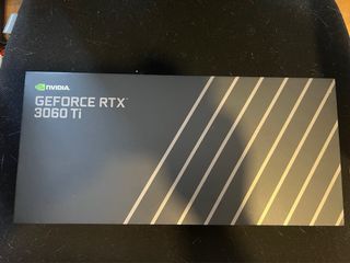 Caja NVIDIA GeForce RTX 3060 Ti ¡SOLO LA CAJA!
