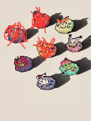 Spille Digimon smaltate