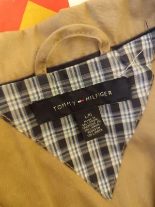 Cazadora Tommy Hilfiger Beige Talla L