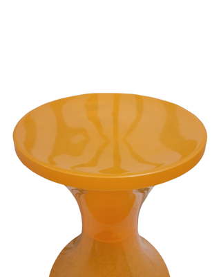 Sgabello arancione vintage stile TAMTAM