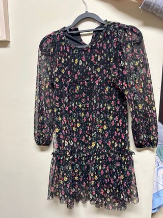 Vestido verde Zara niña