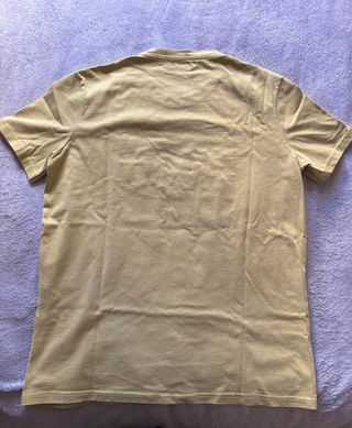 Camiseta BOSS verde oliva con logo