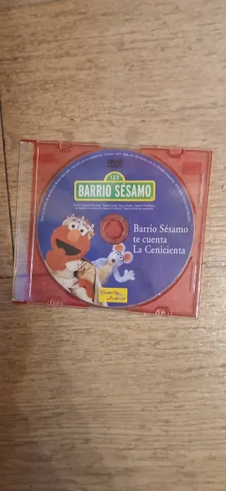 DVD Barrio Sésamo: La Cenicienta