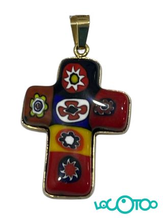 CRUCIFIJO CON ESMALTE