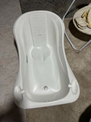 Bañera bebé blanca
