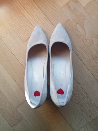 Zapatos Hobby tacón rosa palo