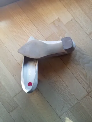 Zapatos Hobby tacón rosa palo