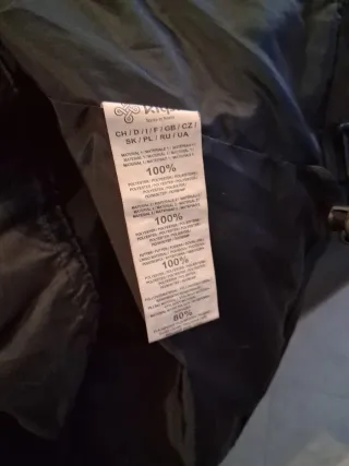 Giaccone sci Kilpi XL nero/grigio pesante