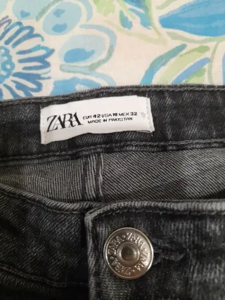 Jeans Zara Neri Donna xl