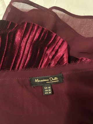 Top terciopelo con tirantes y encaje