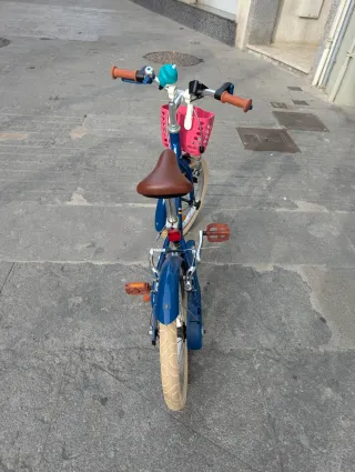 Bicicleta Infantil BTWIN 900 Racing City 16'' Azul