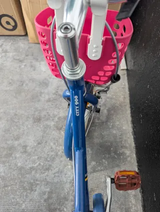 Bicicleta Infantil BTWIN 900 Racing City 16'' Azul